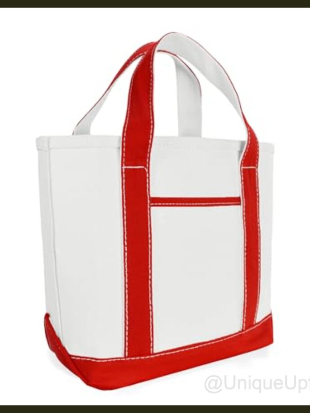 24oz Cotton Canvas Mini Tote Bag Small Gift Party Favor Reusable